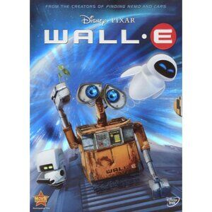 Wall-E 2008 DVD Disney Pixar Animated Sci-Fi Adventure Funny Robots Kids